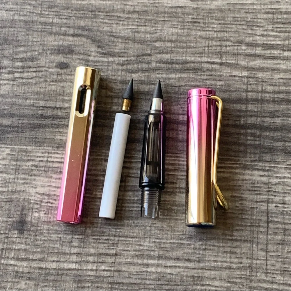 🍒🍒 Infinity Pink & Gold Pencil